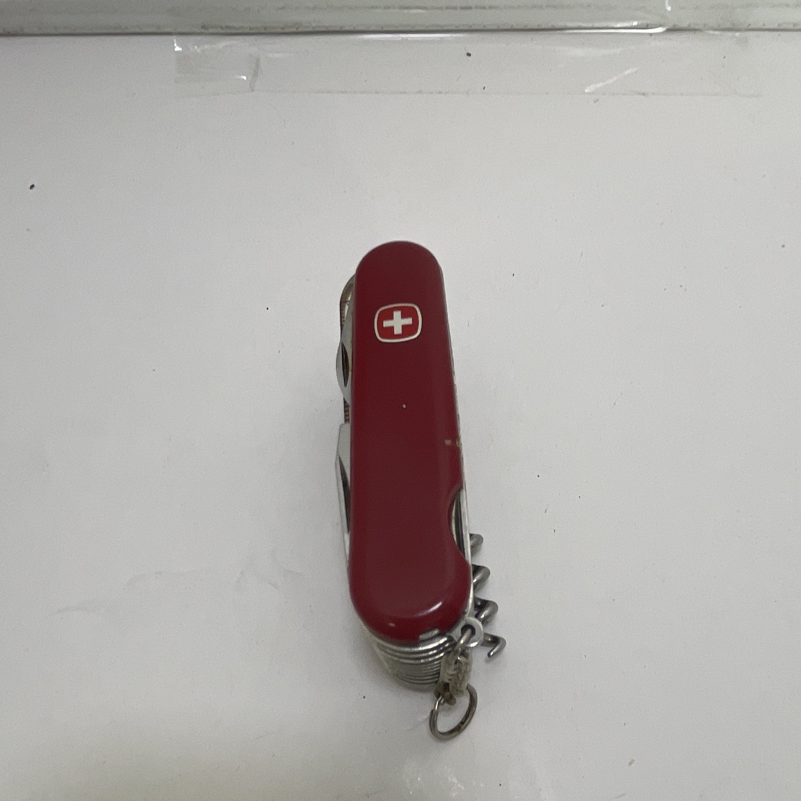 Wenger Swiss Army Knife Multi-Tool 15+ Tools 2.5in SS Blade Keyring Red