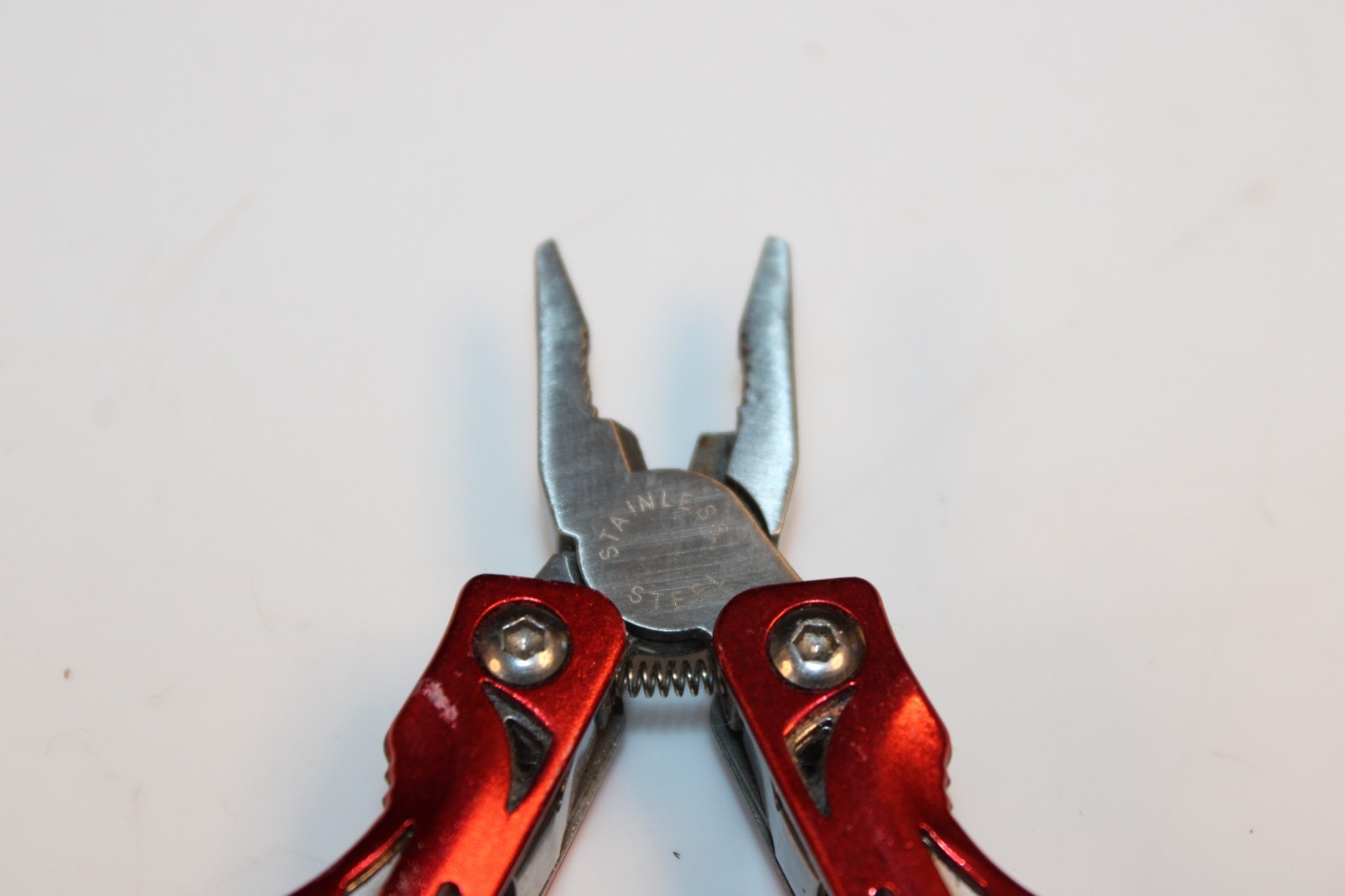 2x Snap-On Stainless Steel Red Pocket Multi-Tools