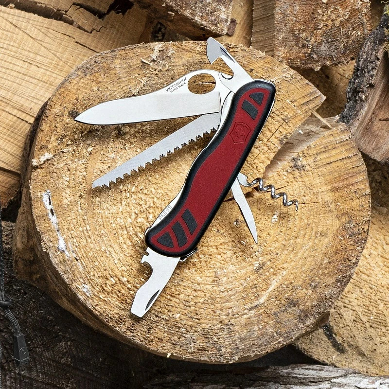 NEW VICTORINOX Swiss Pocket Knife Forester M 10 Functions Multi Tool Large