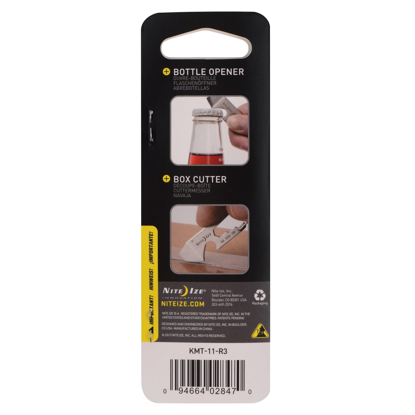 Nite Ize DoohicKey Stainless Steel Key Tool – Stainless