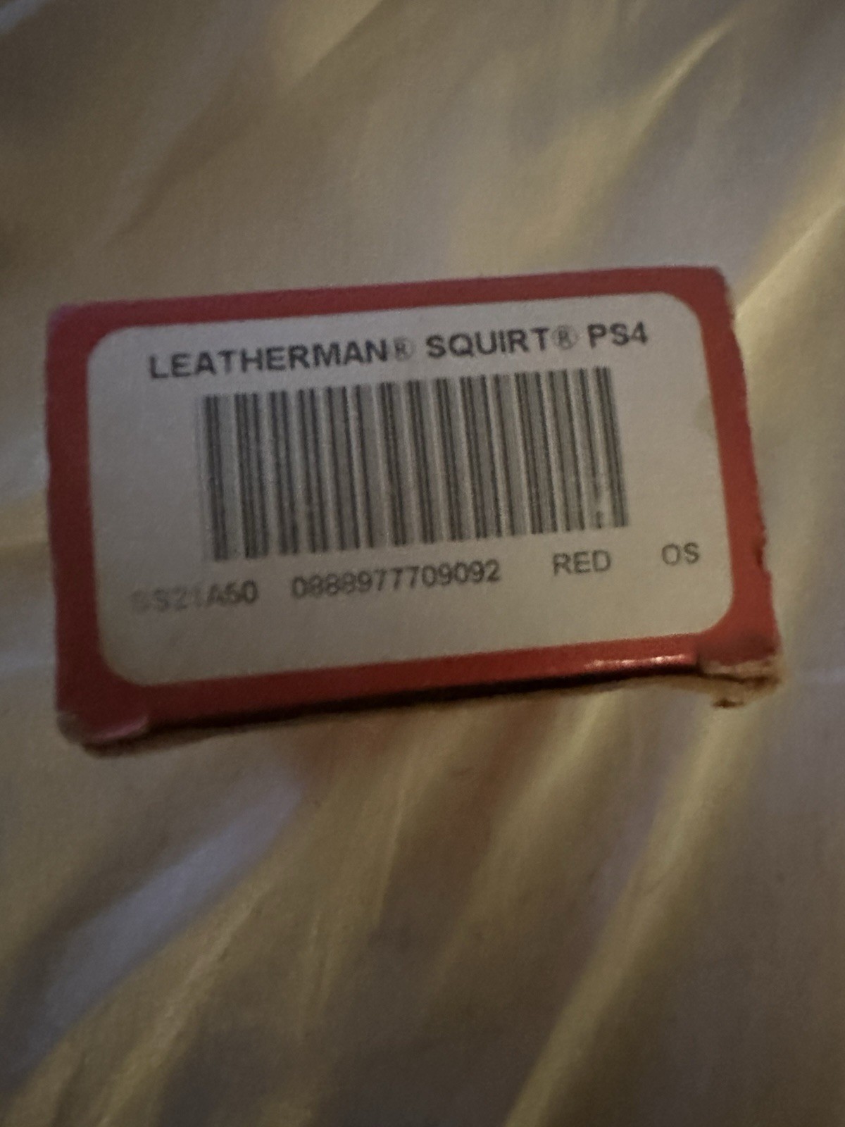 Supreme x Leatherman Squirt PS4 Red Multi-Tool SS21 Multitool
