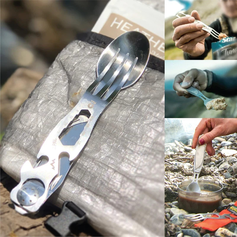 Outdoor Edge ChowPal & ChowLite Multitool Fork Spoon Can Opener #CPL-10C-CWL-20C
