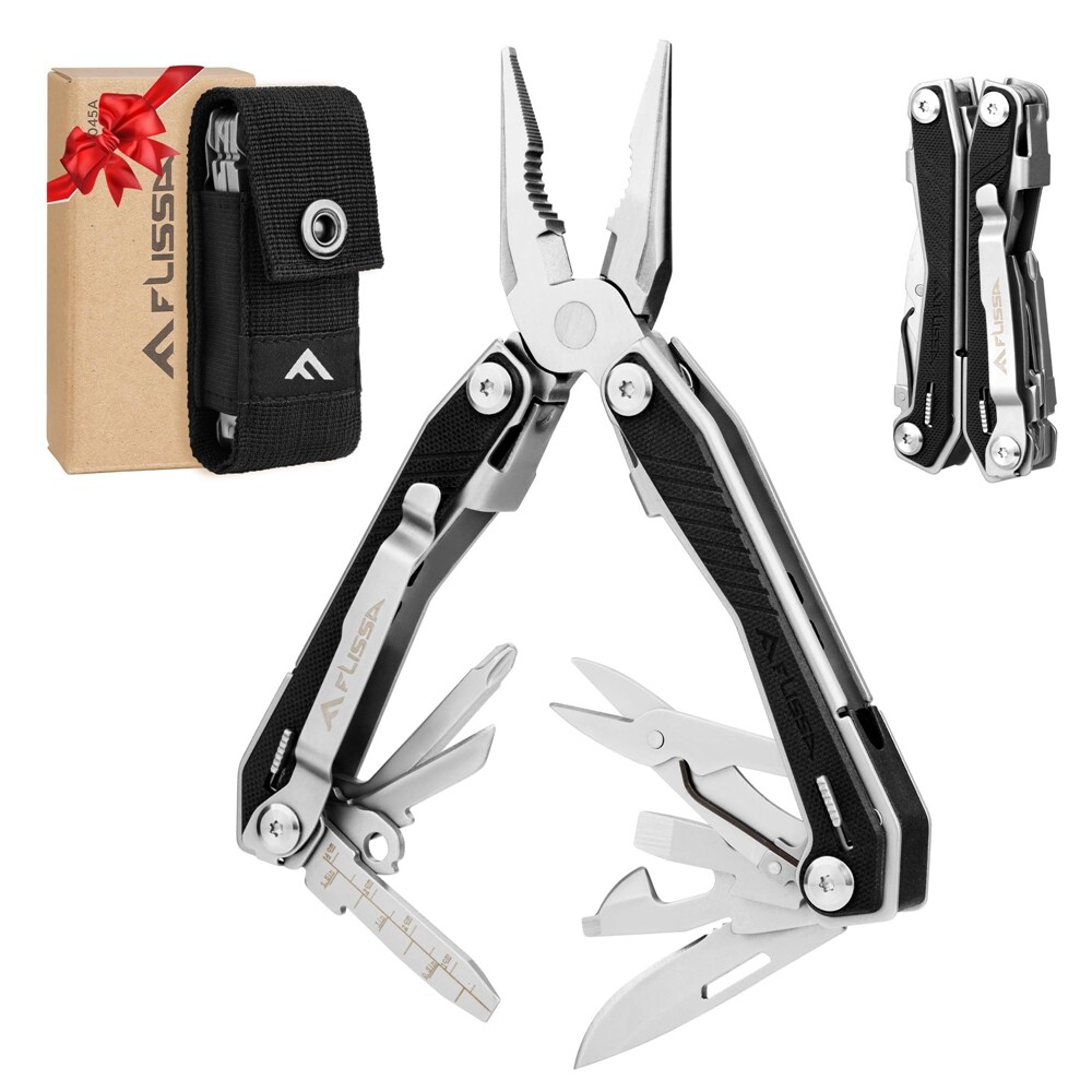 16-in-1 Multi Tool Stainless Pocket Knife Pliers Self-locking Utility Multitools