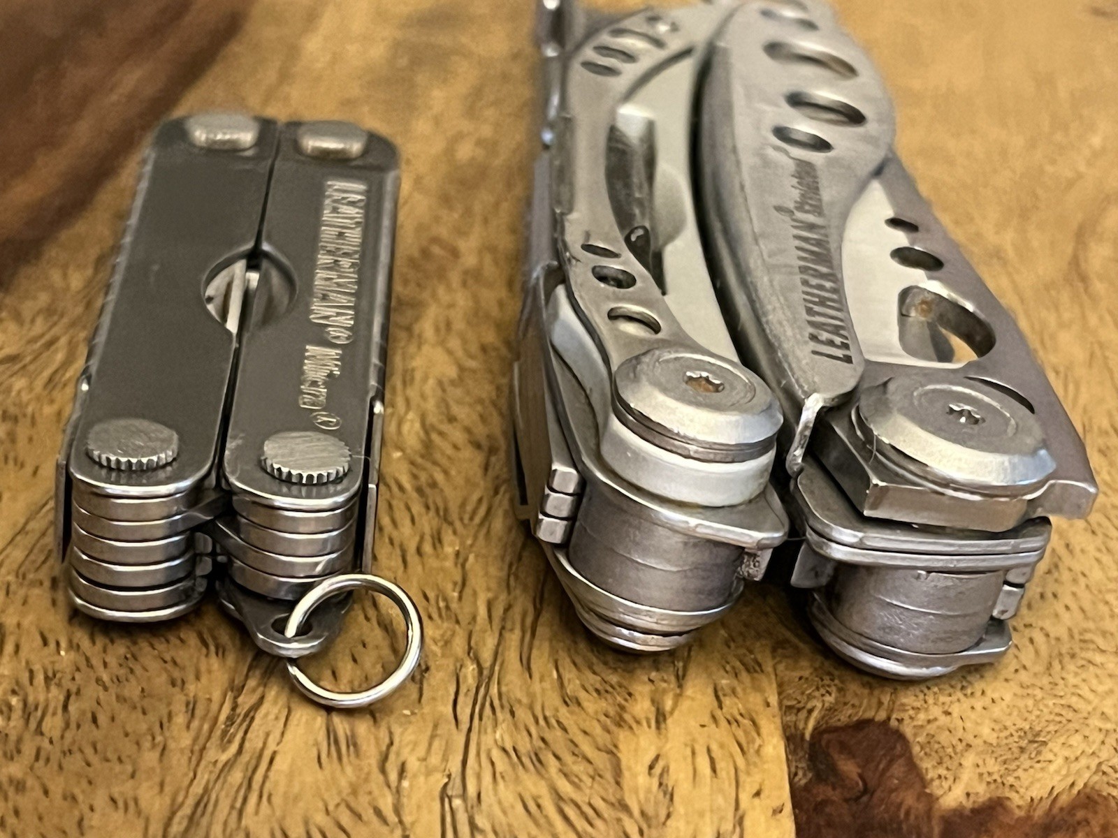 2022 Leatherman Skeletool & MICRA MultiTools SUPER NICE!! w/New Molle Sheath