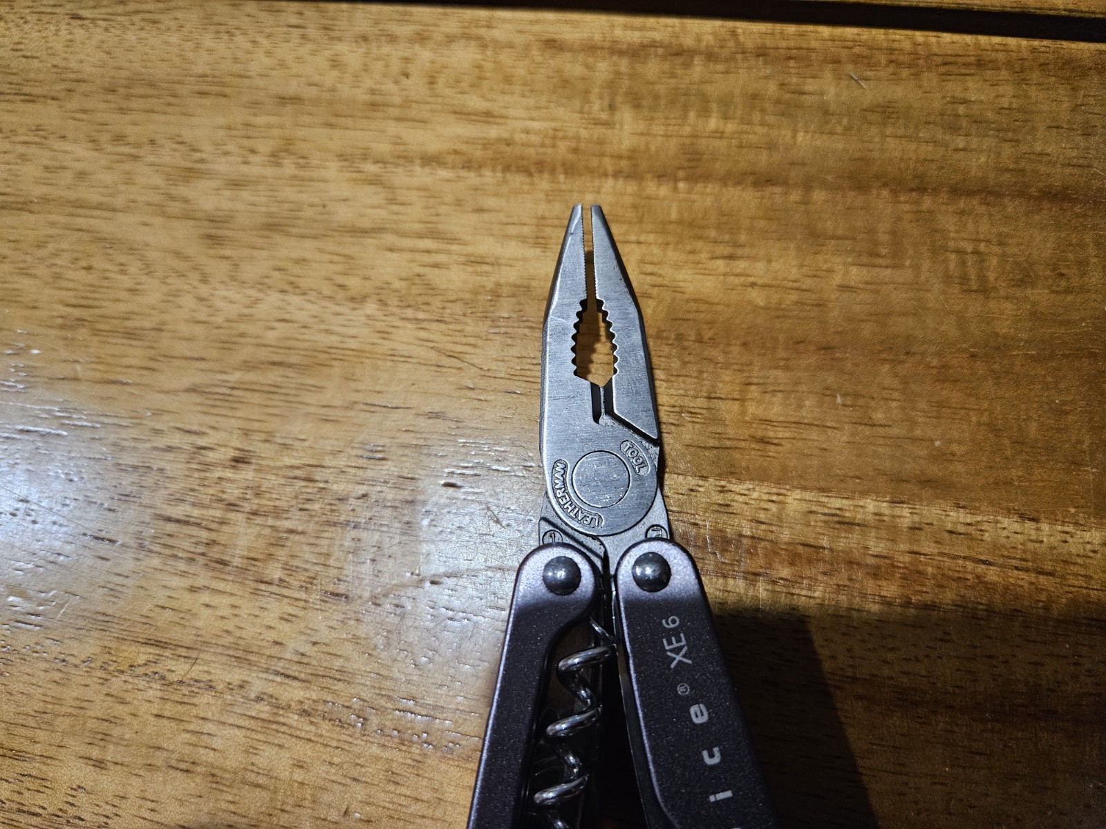 Gray Leatherman Juice Xe6 With Initials On Handle