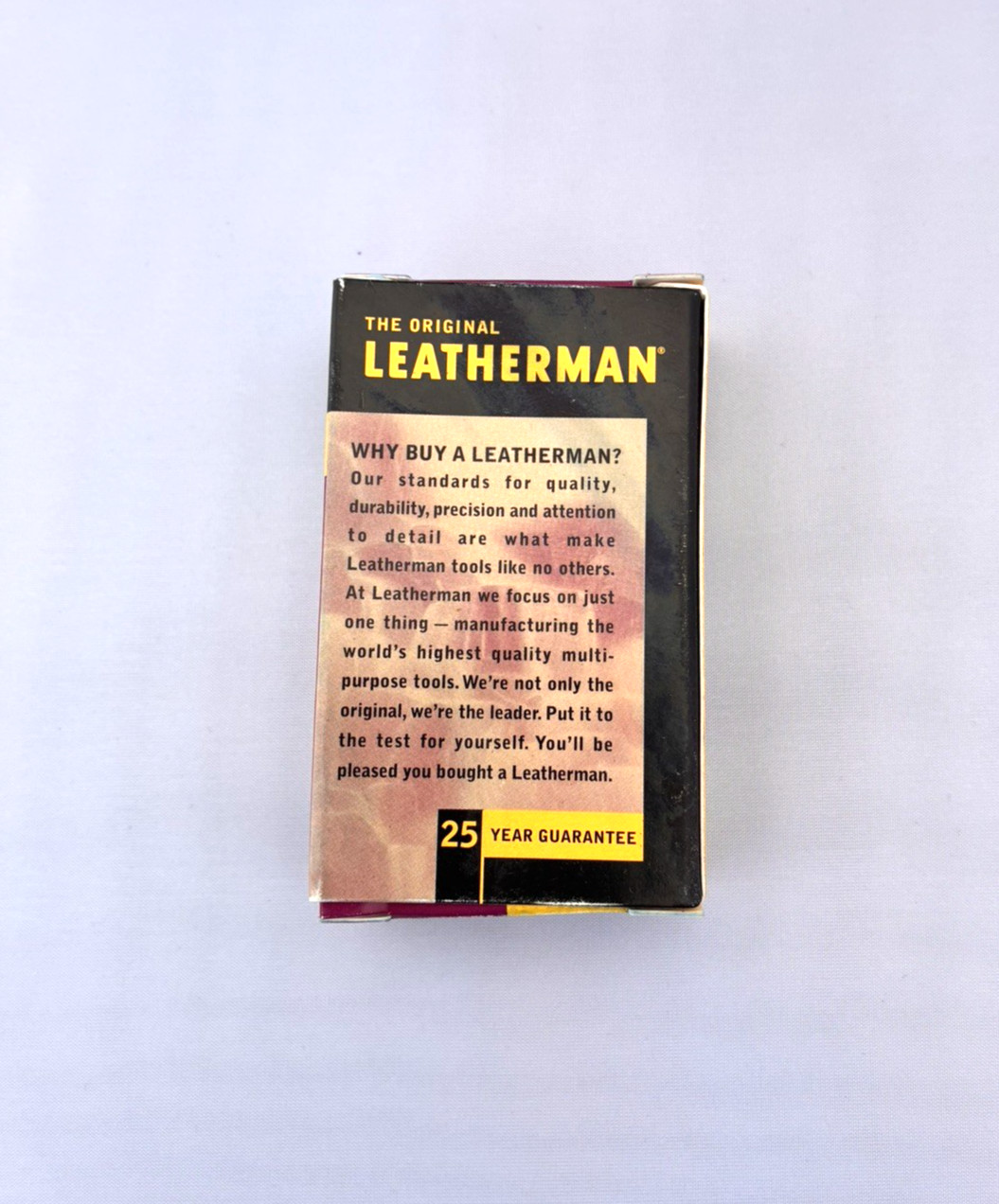 Vintage Original Leatherman Micra Blue Multitool 2002 New Old Stock Made in USA