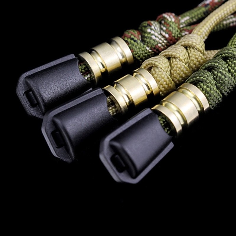 4Pcs Metal Lanyard Bead Paracord Beads Paracord Bead Lanyard Beads Pendant
