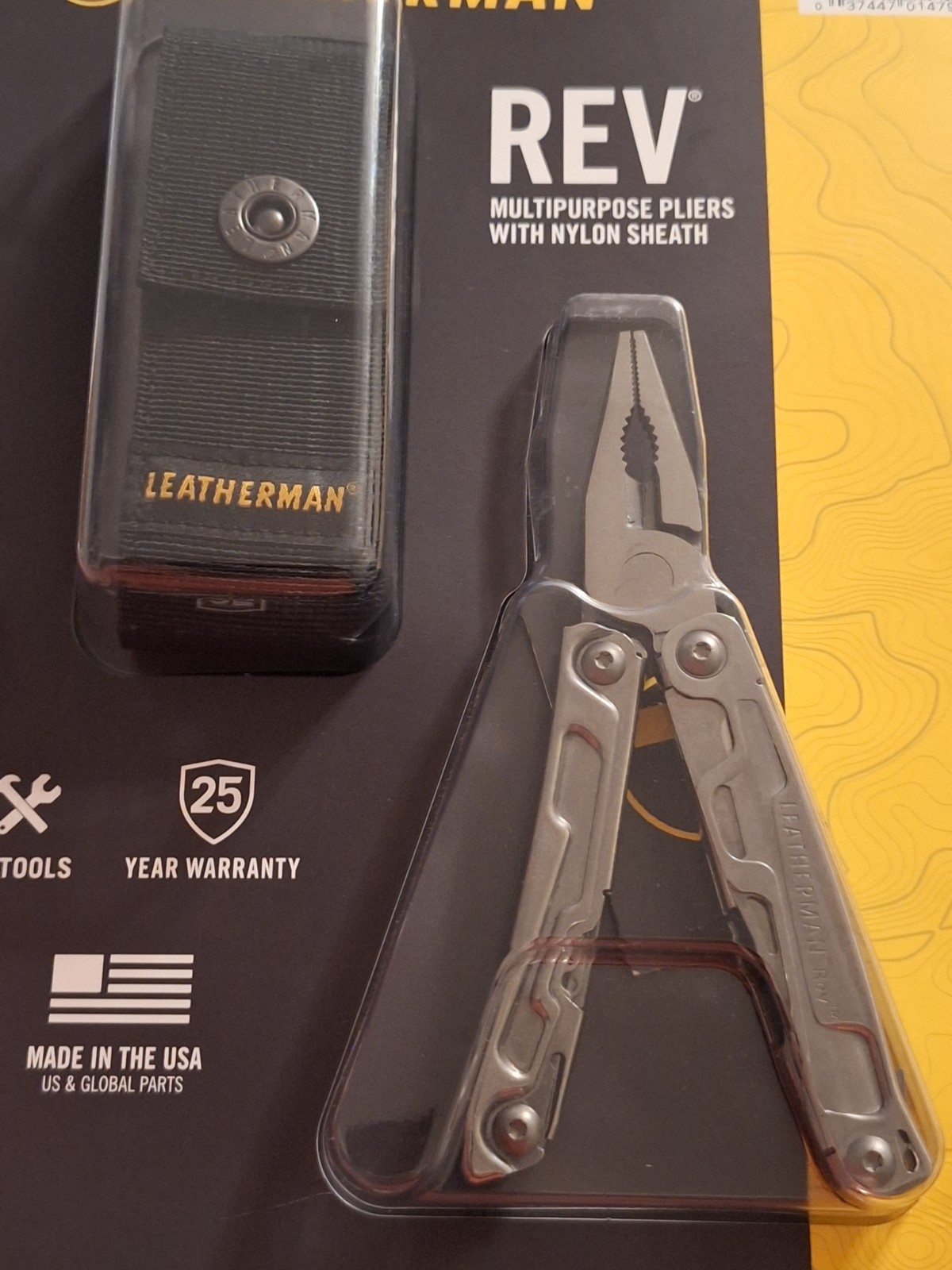 Leatherman Rev Multi-Purpose 14 Tools with Nylon Sheath