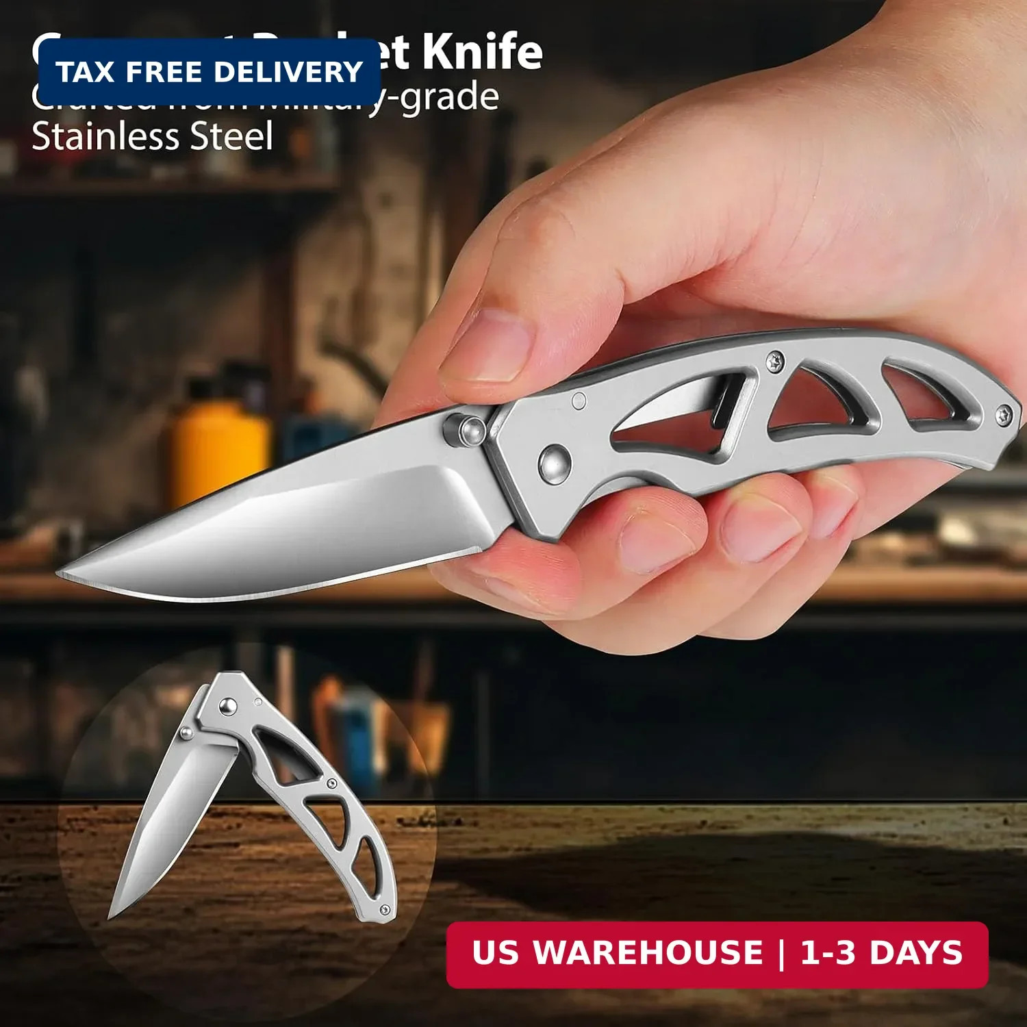 Multitools Gift Set “THANK YOU”, 14-in-1 Multi-tool Pliers & Pocket Knife Set wi