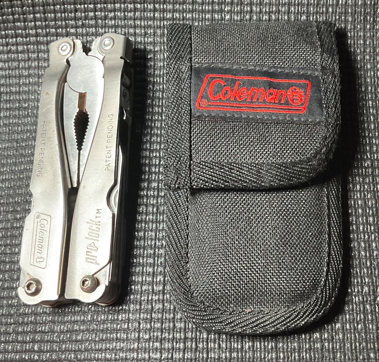 Coleman Multi Tool with Nylon Pouch – Pliers, Blade, Bottle Opener