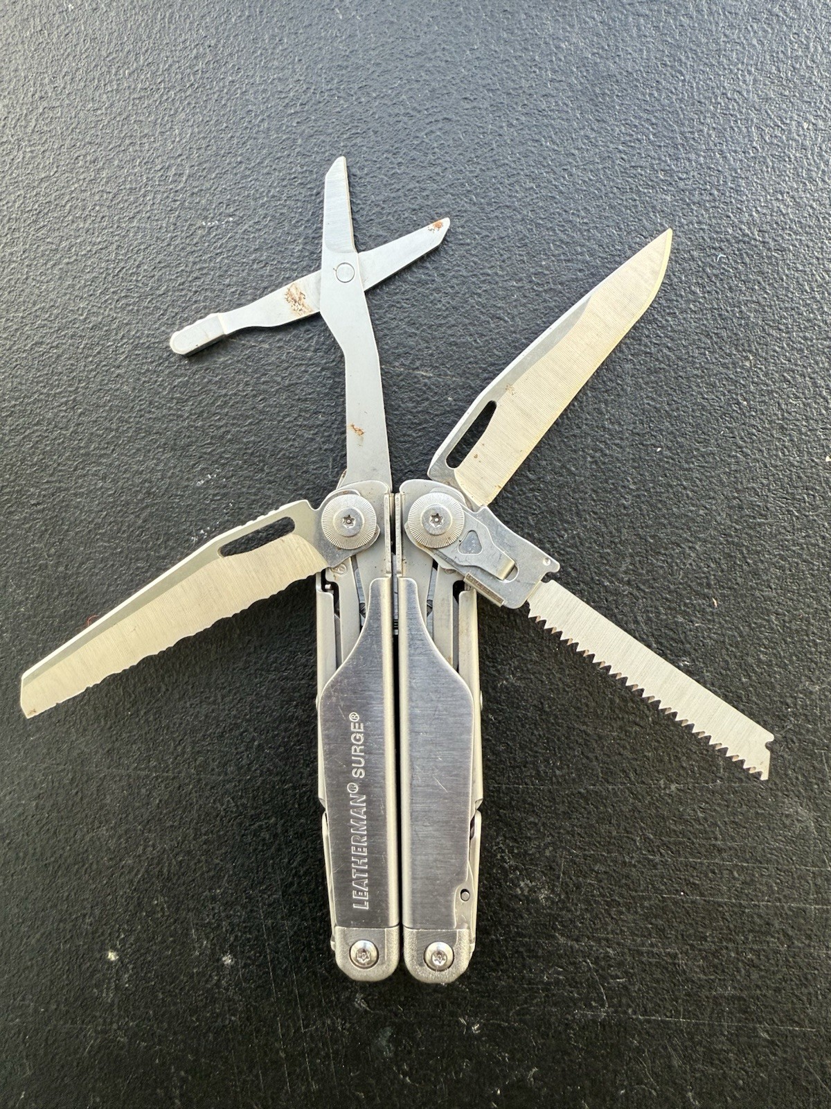 leatherman surge multi tool used