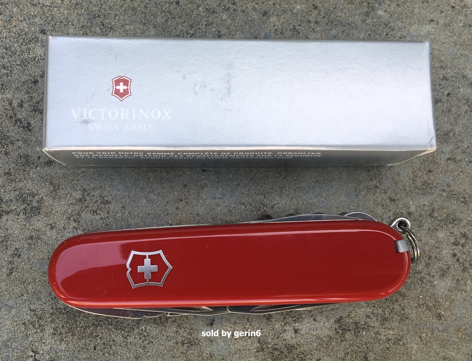 Victorinox Swiss Army Knife Red Handyman, Victorinox 53722, 24 Tools, New In Box