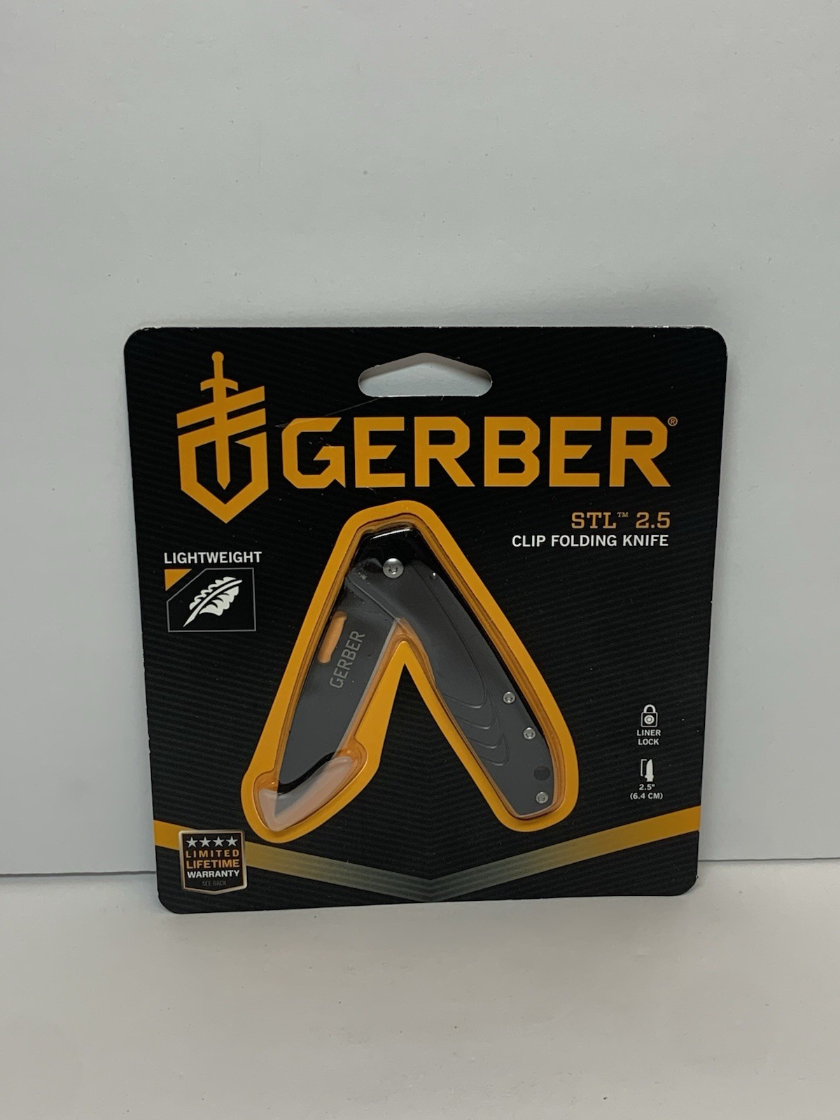 Gerber STL 2.5 Drop Point Fine Edge Knife 31000716 ~ NEW