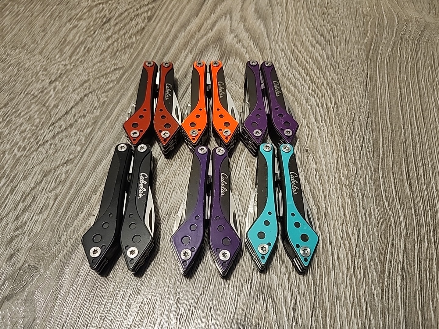 Cabela’s 7-in-1 Small Multi-Tool – Used, Lot of 6