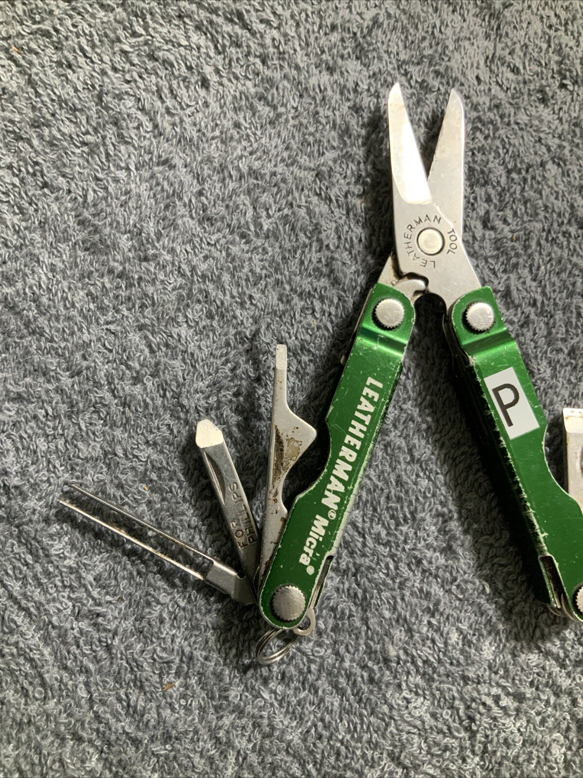 Green Leatherman Micra Multi Tool Green (P)