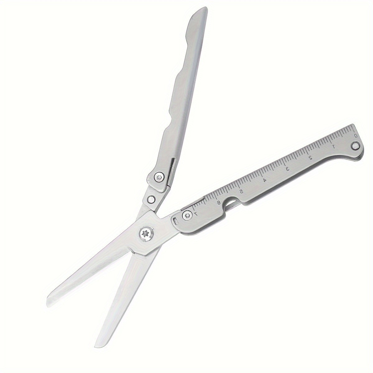 Multifunction Folding Scissors Pocket Tool for Camping Fishing Hunting