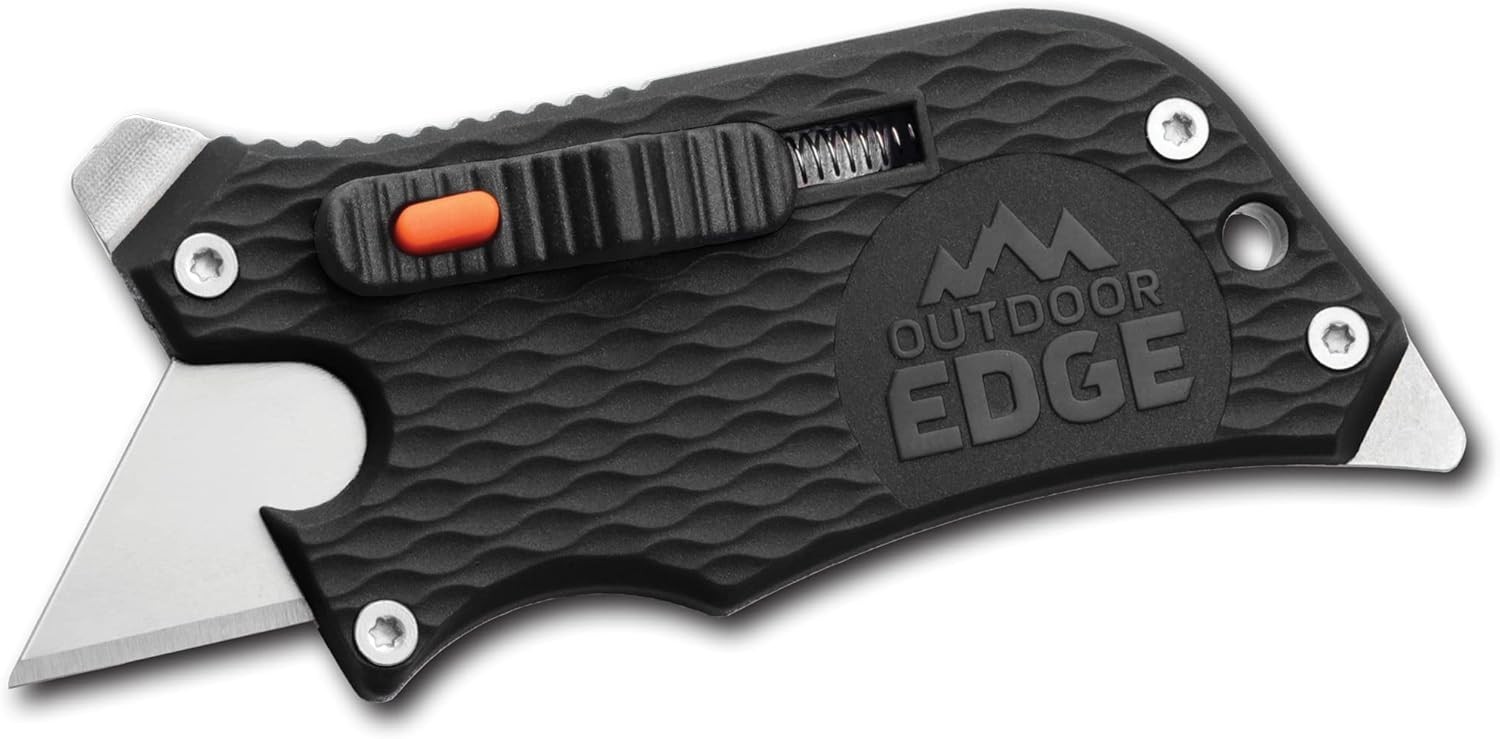 Versatile SlideWinder Multitool Knife with Standard Razor Blade & Pocket Clip