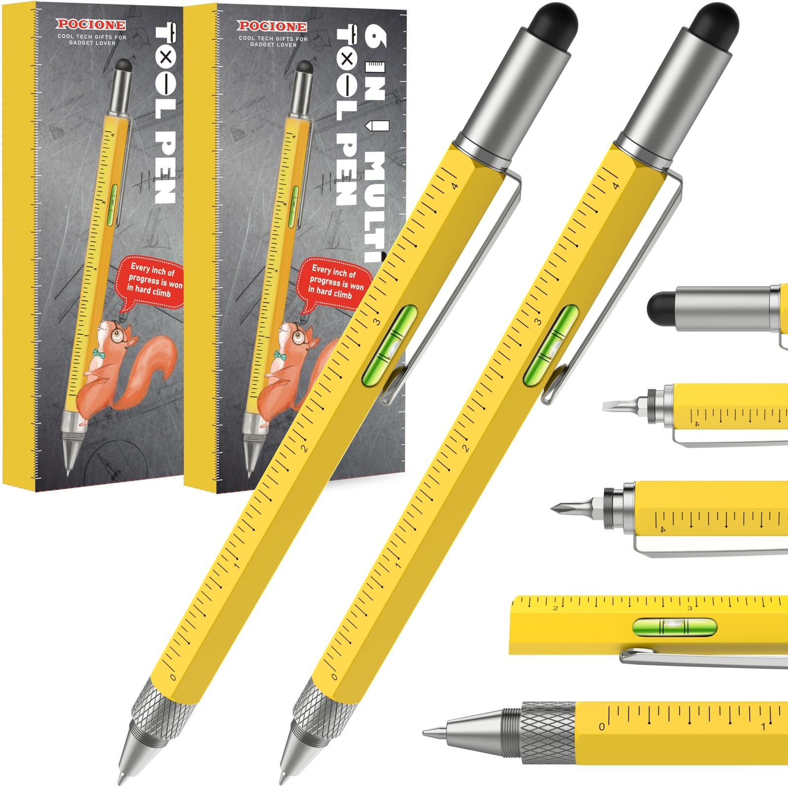 Gifts for Men Unique Multitool Pen Dad Gifts from Daughter Son Wife, Papa Men…