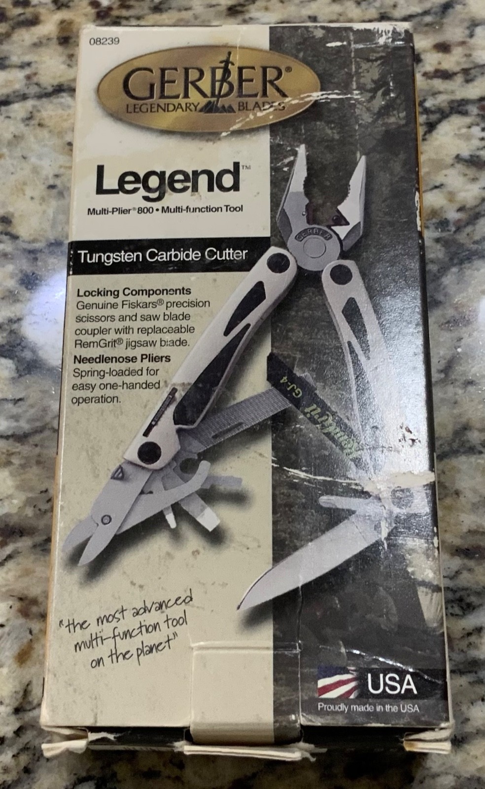 Gerber Legend MP800 Tungsten Multi Tool / Multi Plier Vintage Made in the USA