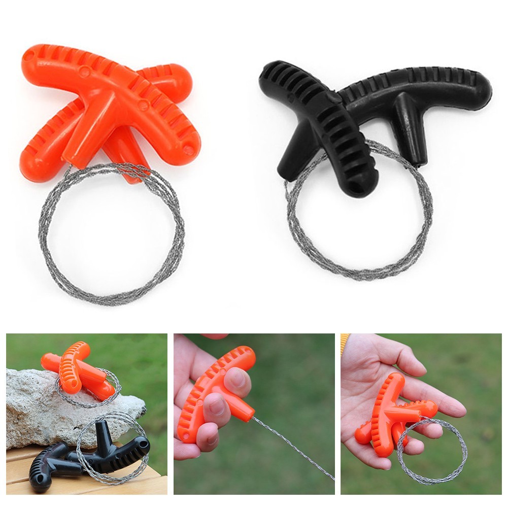 Spiral Winding Steel Wire Saw Perfect for Camping and Hiking Adventures