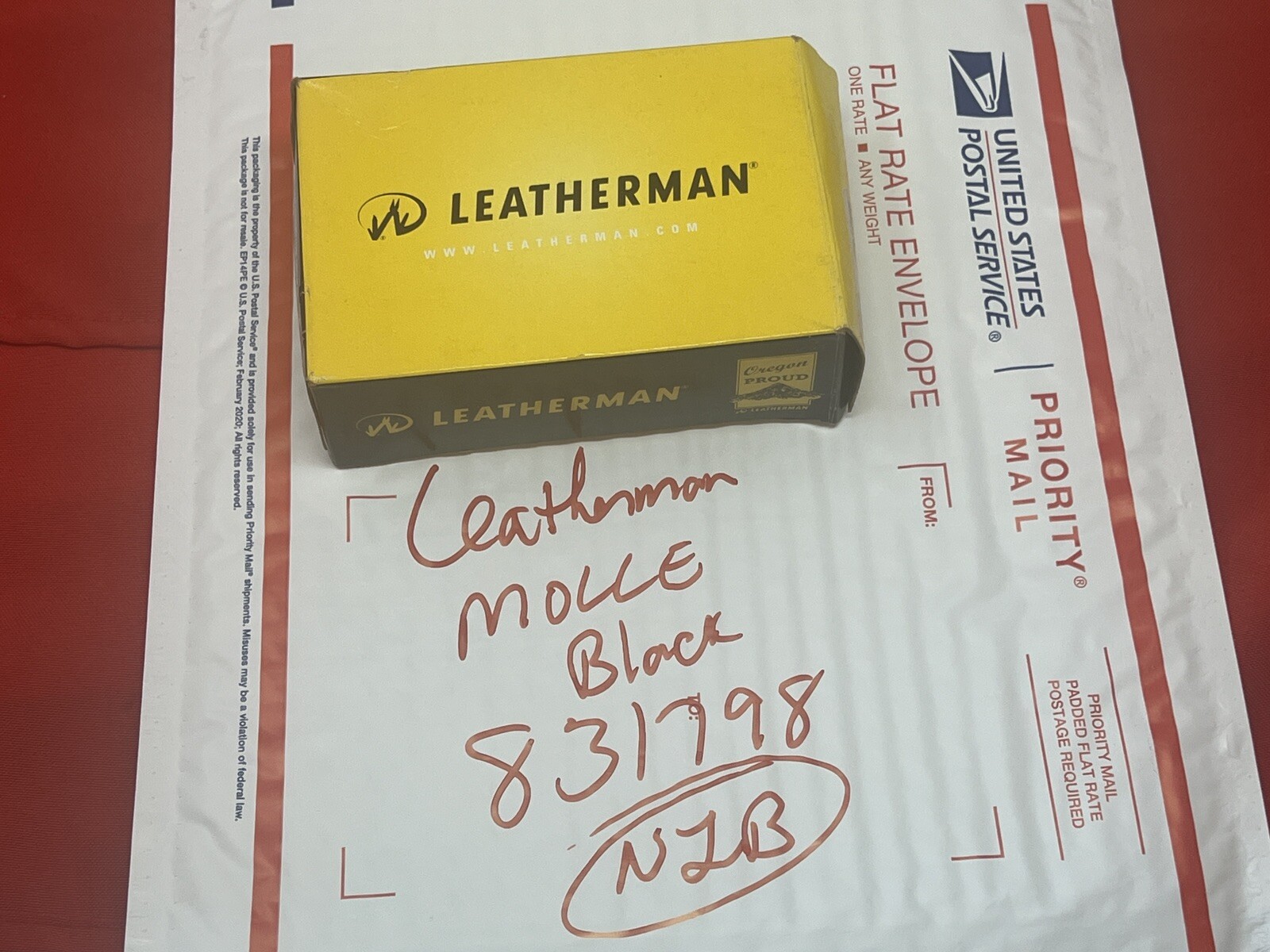 LEATHERMAN Cam Black 831798 w/ Black Nylon Molle Sheath OOP 2010 NEW IN BOX
