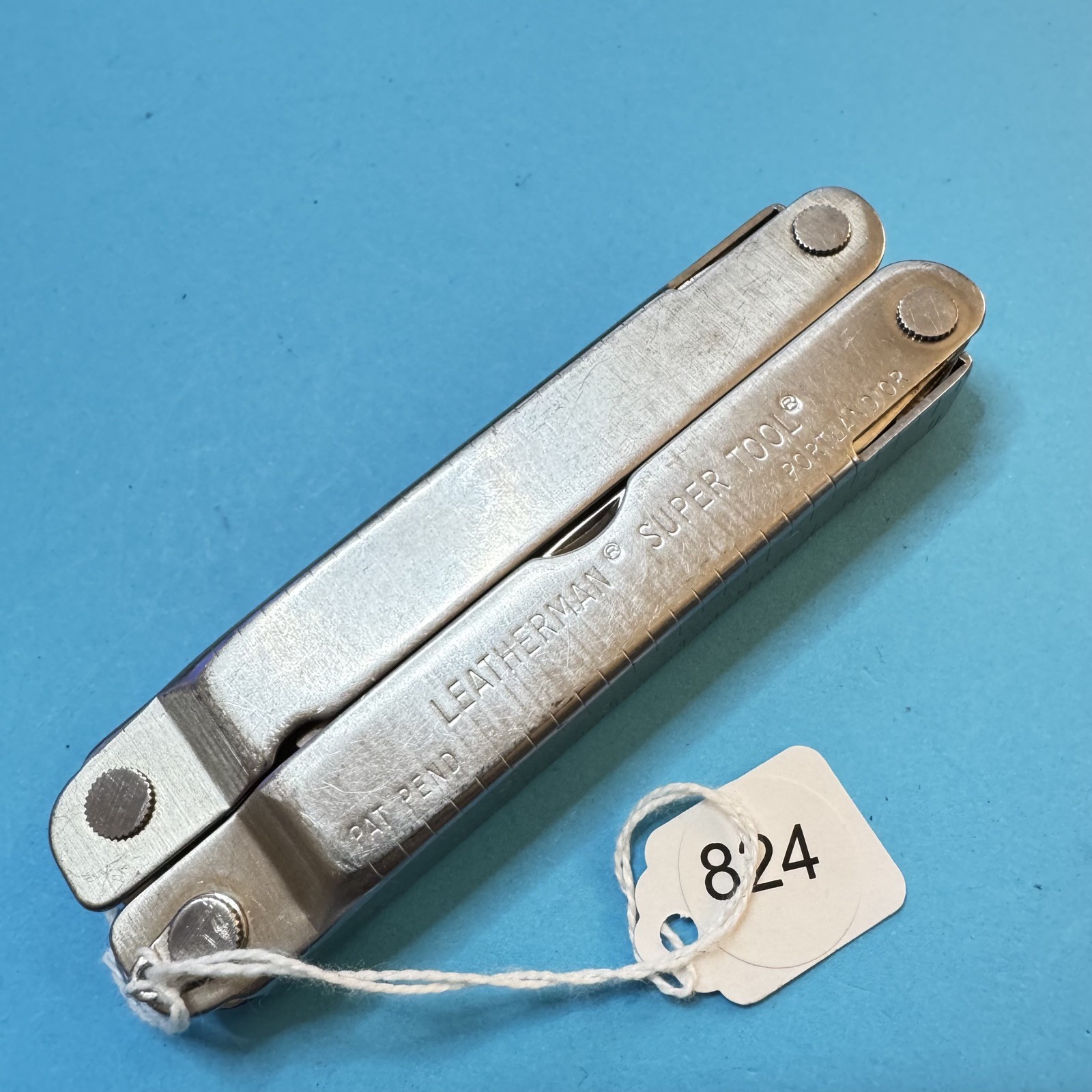 Leatherman Super Tool Plier Multi Tool Pocket Knife New Nylon Sheath EDC #824
