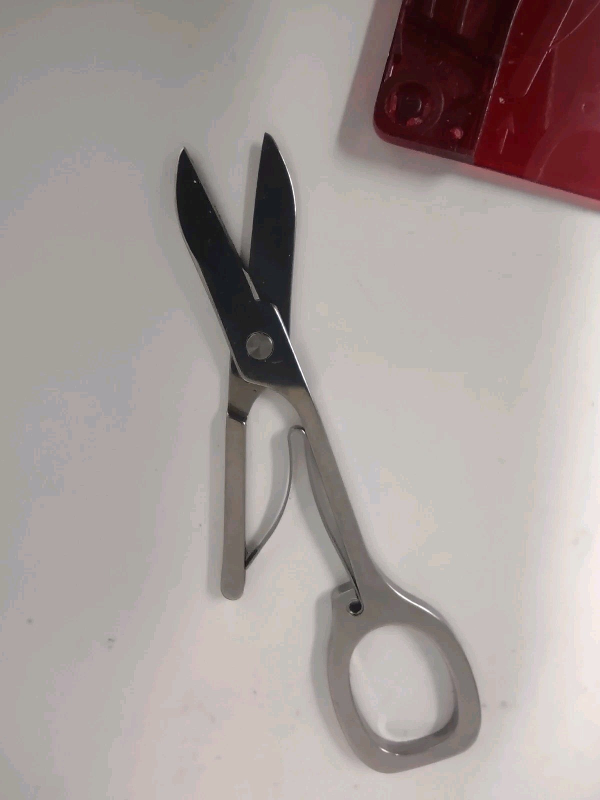 Victorinox Red Multi-Tool Swiss Made Knife, Scissors, Tweezers, File, Pin