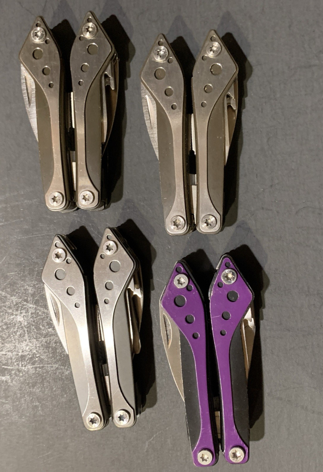 CABELA’S Multi Tool Stainless Lot Of 4 With Cases NEW