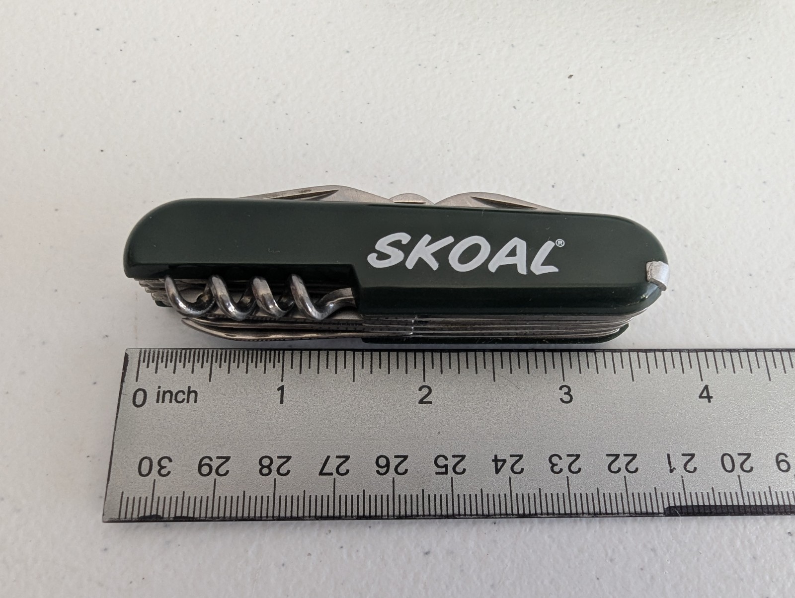 Vintage SKOAL Multi-Tool Chew Tobacco Promotional Swiss Style Army Utility Knife