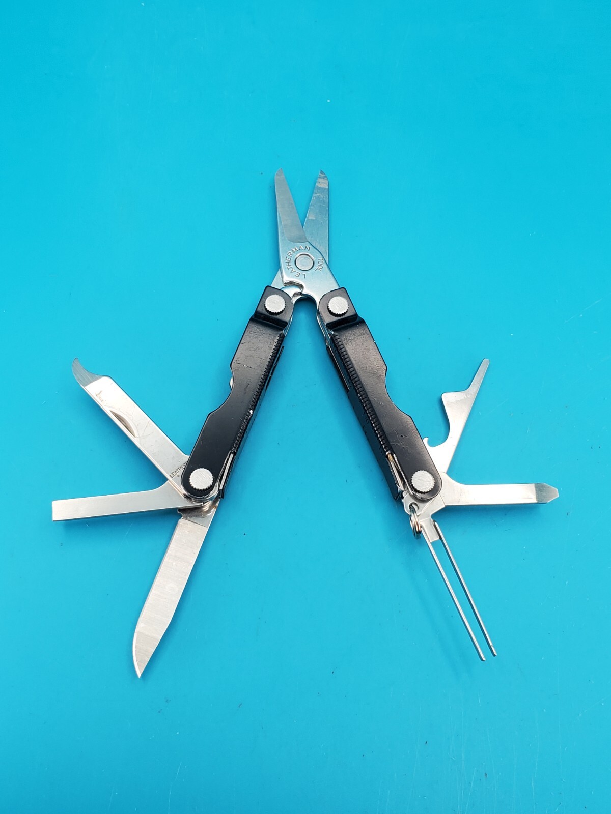 Leatherman Micra Multi-Tool, Knife, Scissors, Key Ring, Black! TOWERCO