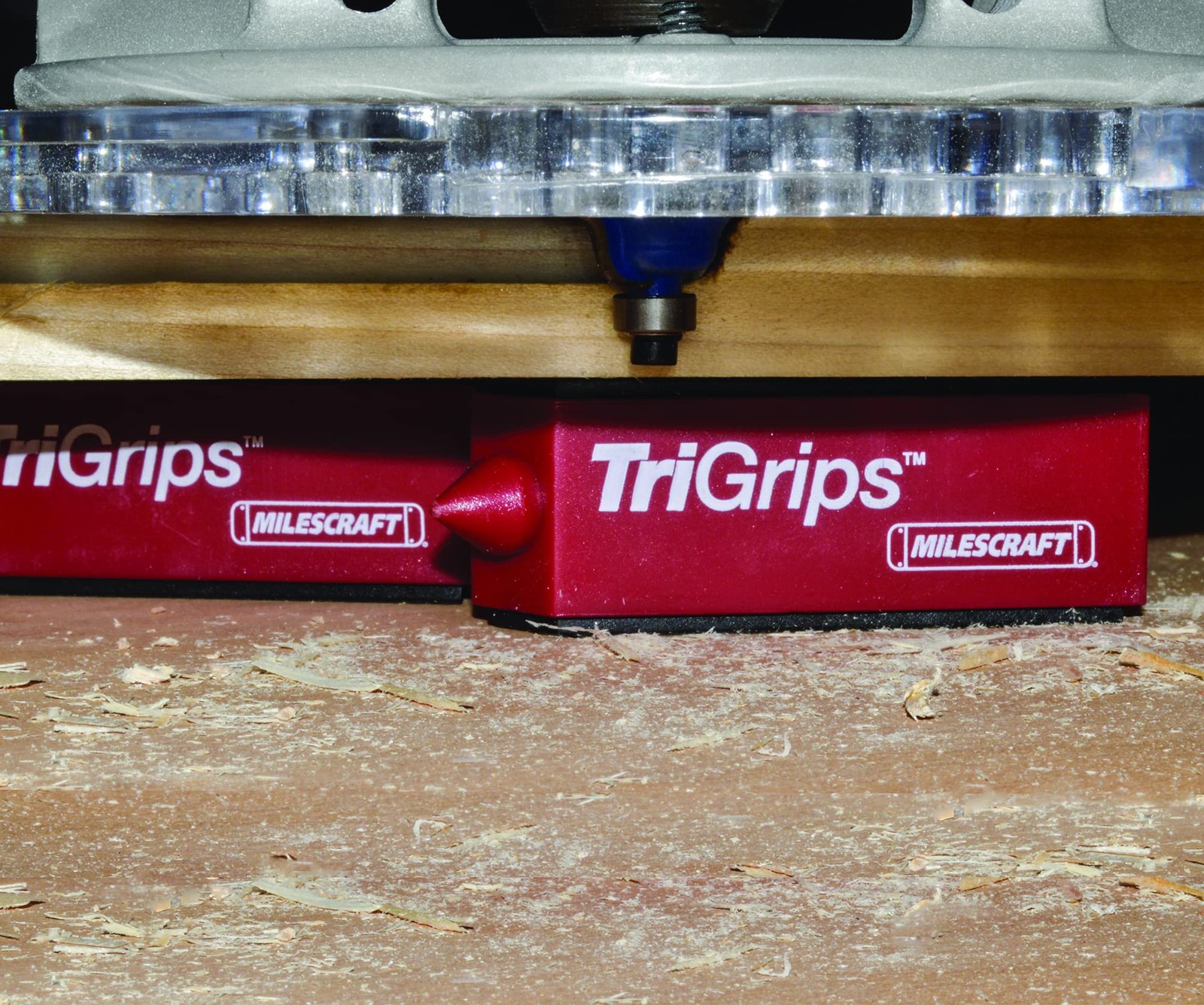 Milescraft 1600 TriGrips – Triangle Cookie Work Grippers, for Red