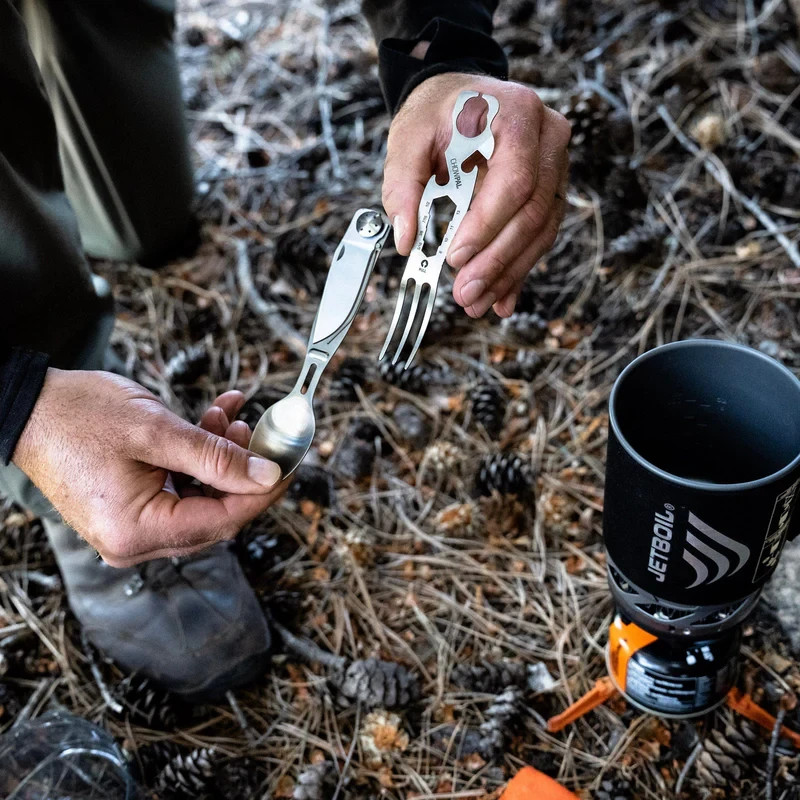 Outdoor Edge ChowPal & ChowLite Multitool Fork Spoon Can Opener #CPL-10C-CWL-20C