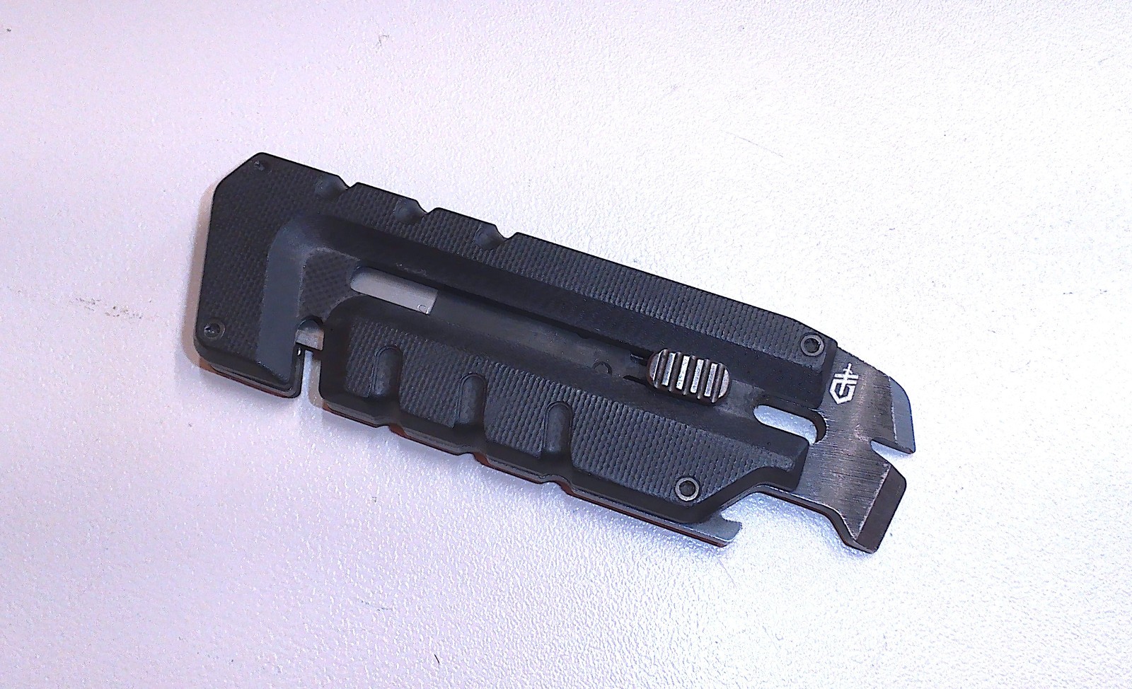 Gerber Gear Prybrid Black Utility Razor Blade Knife with Pry Bar Multi-Tool
