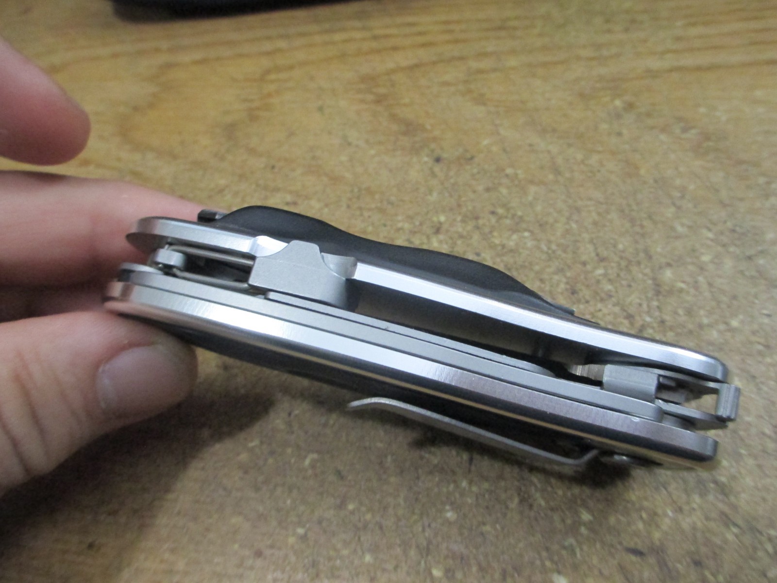 Leatherman E306x Knife Bit Holder Driver Caribiner Bottle Opener W/Sheath