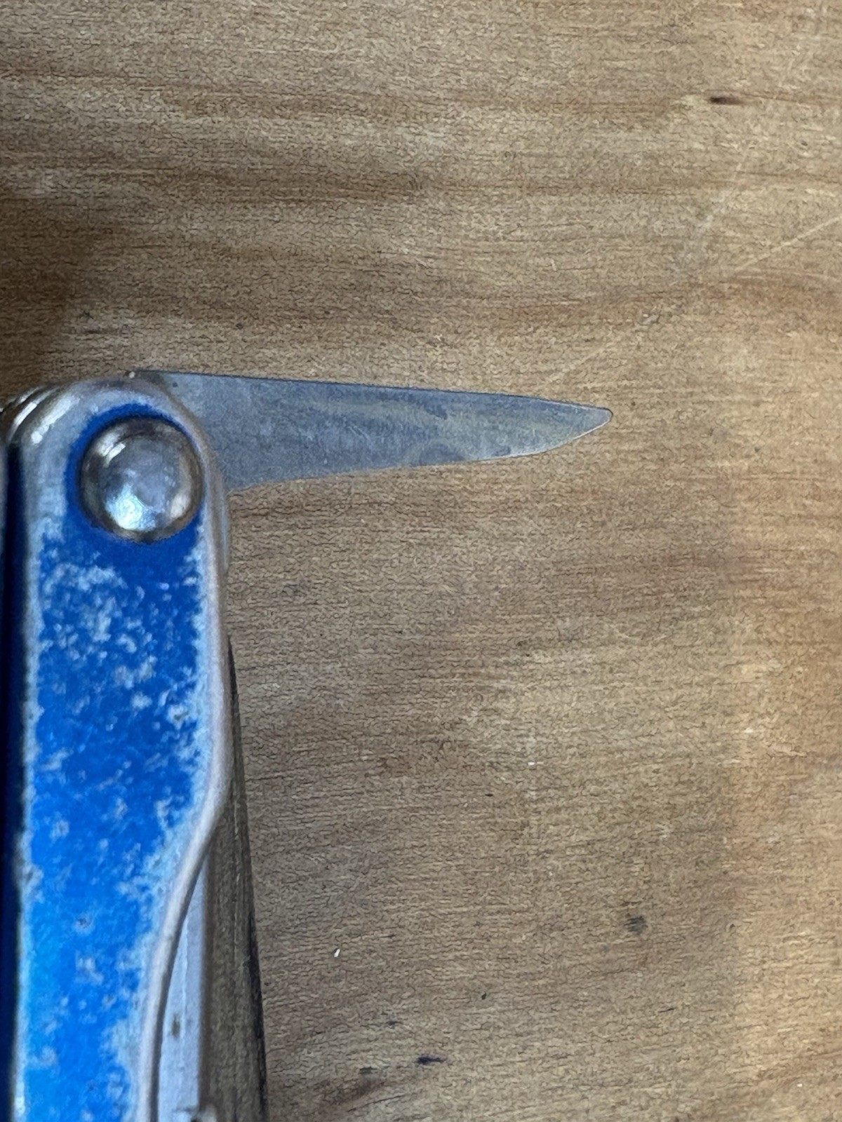 Leatherman Squirt P4 Blue Plier Multi-Tool Key Ring USA Retired GREAT!