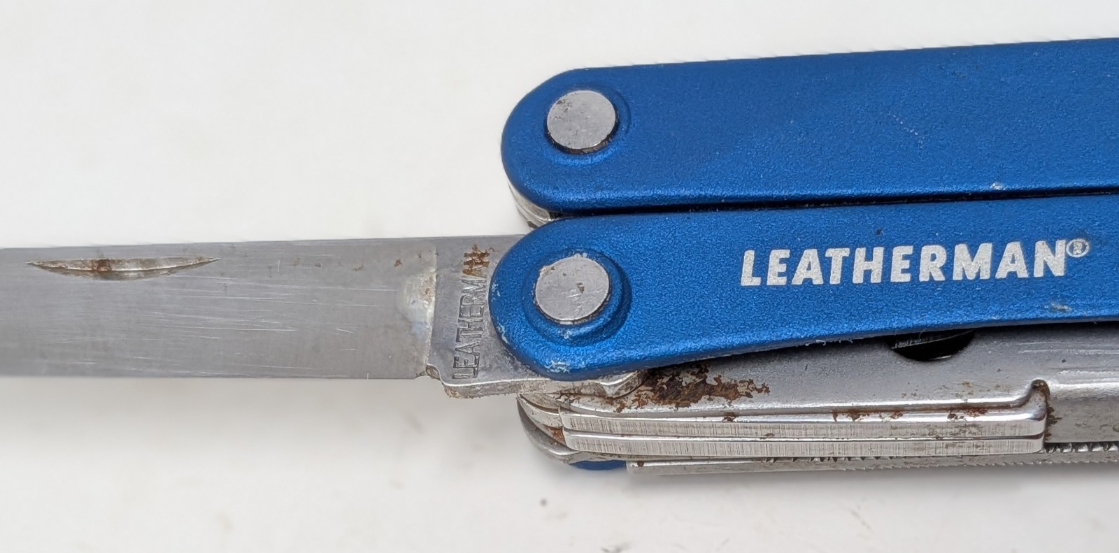 Leatherman SQUIRT PS4 Multi-Tool With Pliers Scissors Knife Blue
