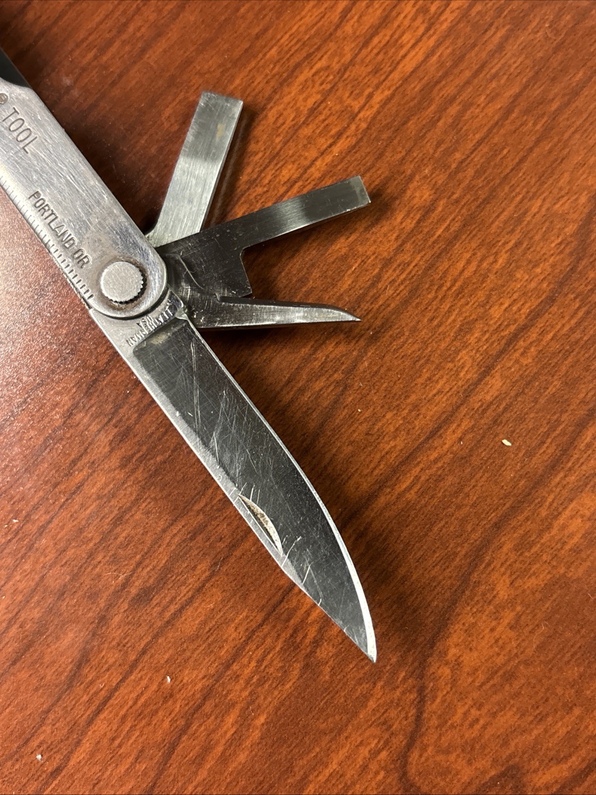 Vintage Original Leatherman Pocket Survival Tool PST Stamped 0893