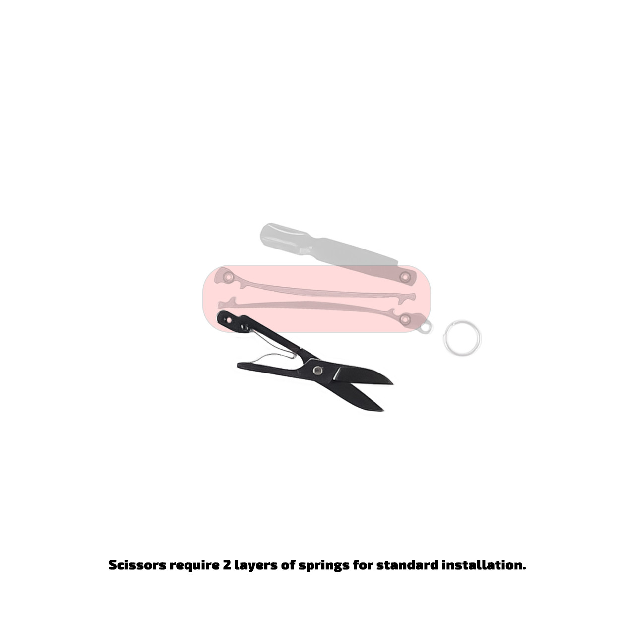 Parts from Victorinox 58mm Swiss Army Knife (Mini Champ): 1 Part For Mods or