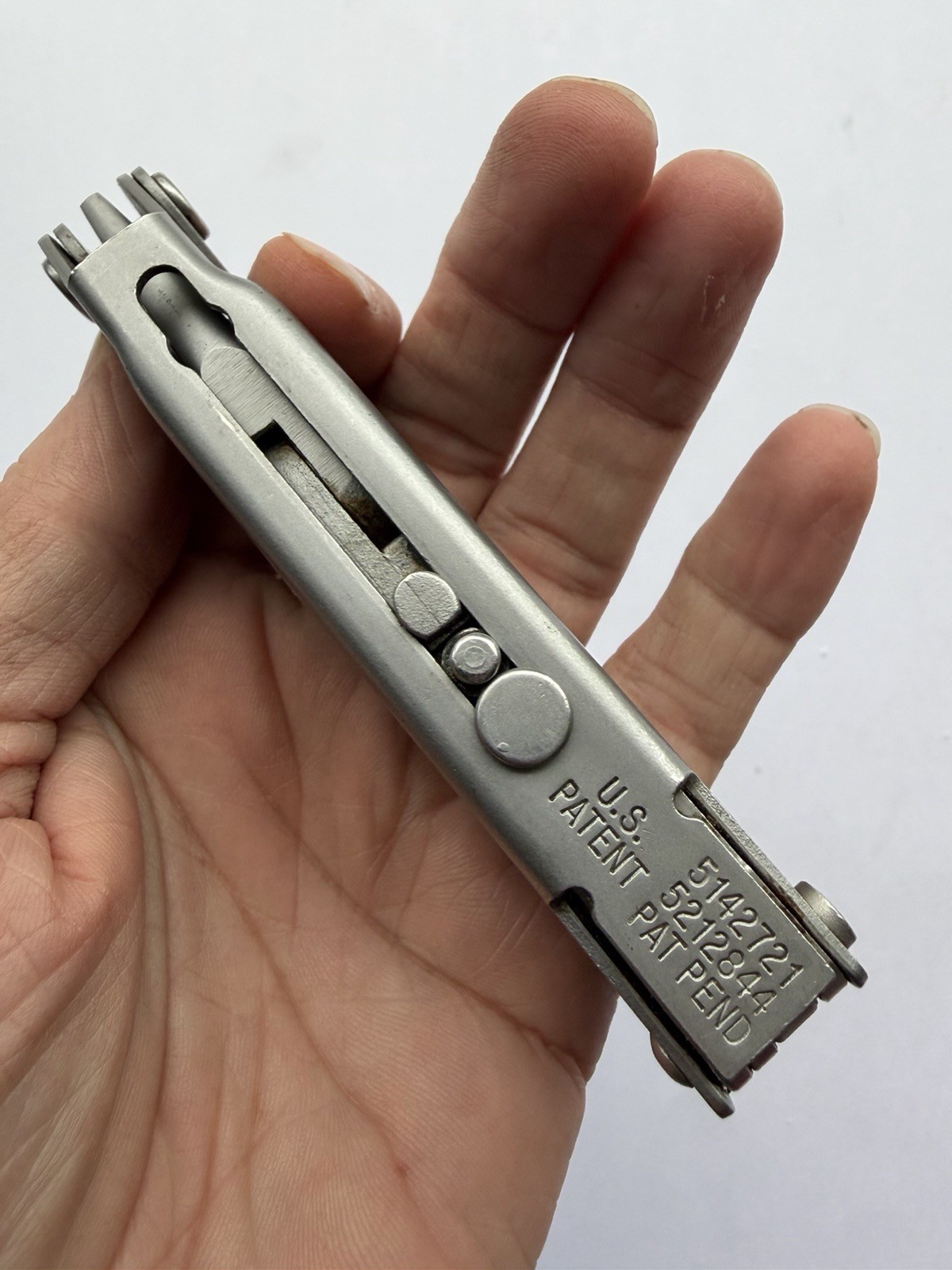 VINTAGE 1990s GERBER USA MP500 ORIGINAL NEEDLE NOSE PLIER MULTITOOL IN NEW POUCH