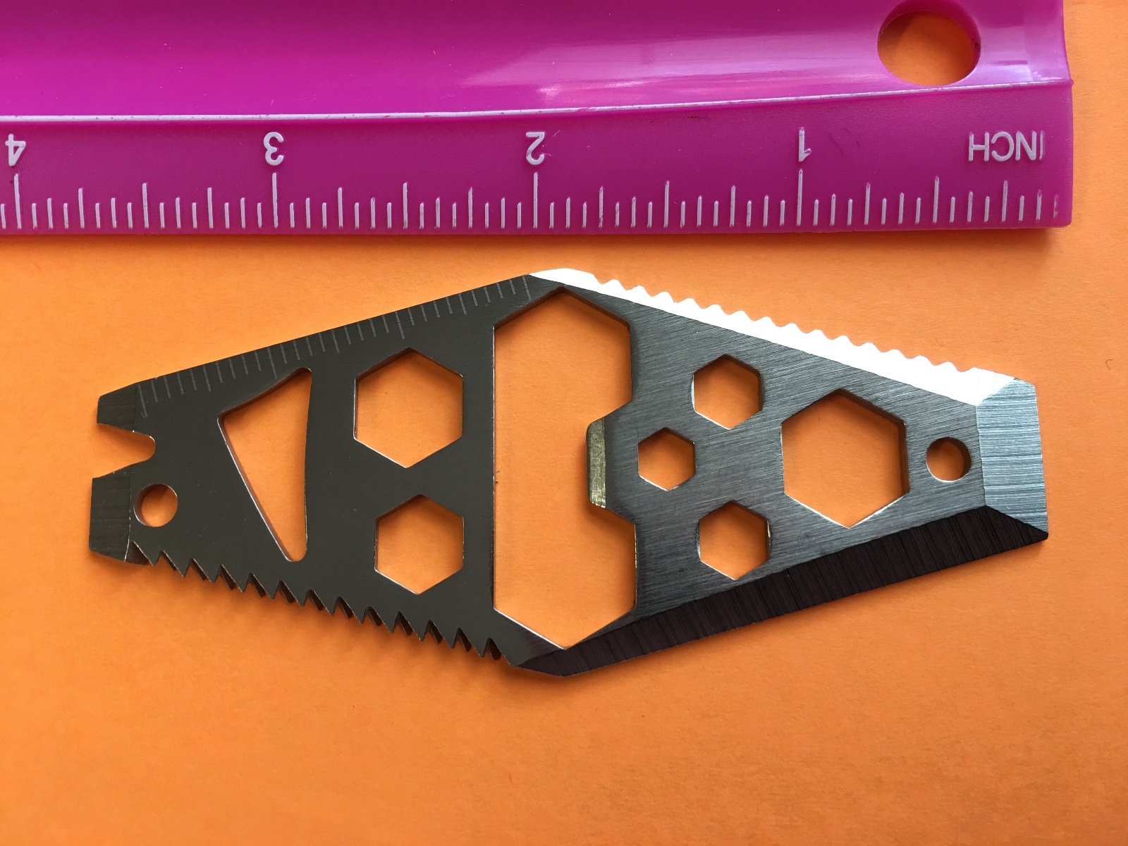 Multi Tool pocket size keychain emergency tactical gear gift bugout UGET2 #4