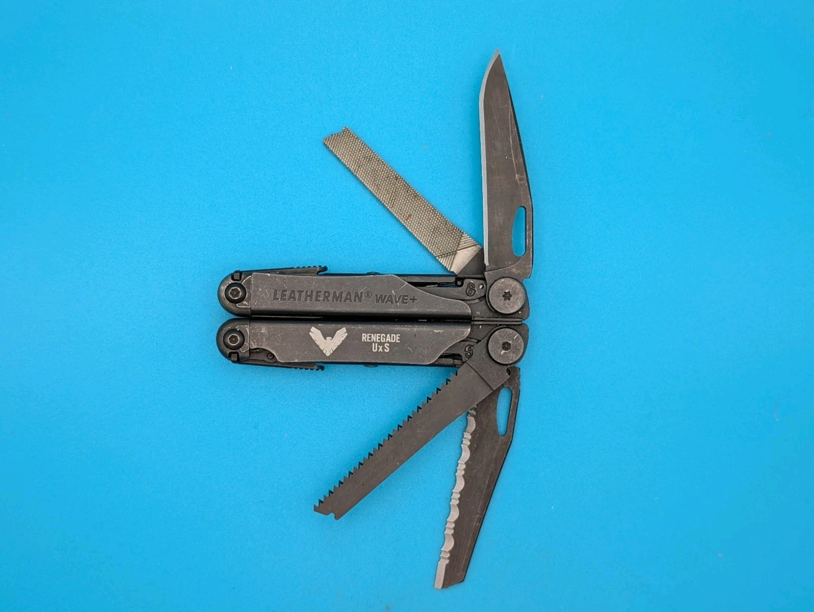 Leatherman Wave Plus + Multi-Tool! FAST SHIPPING! BLACK OXIDE!
