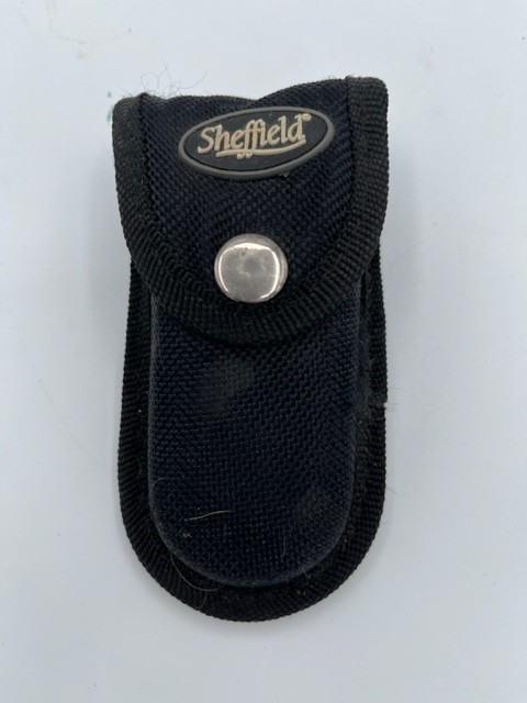 Sheffield 17-N-1 Precision Multi Tool Bonus Nylon Belt Pouch Stainless Steel