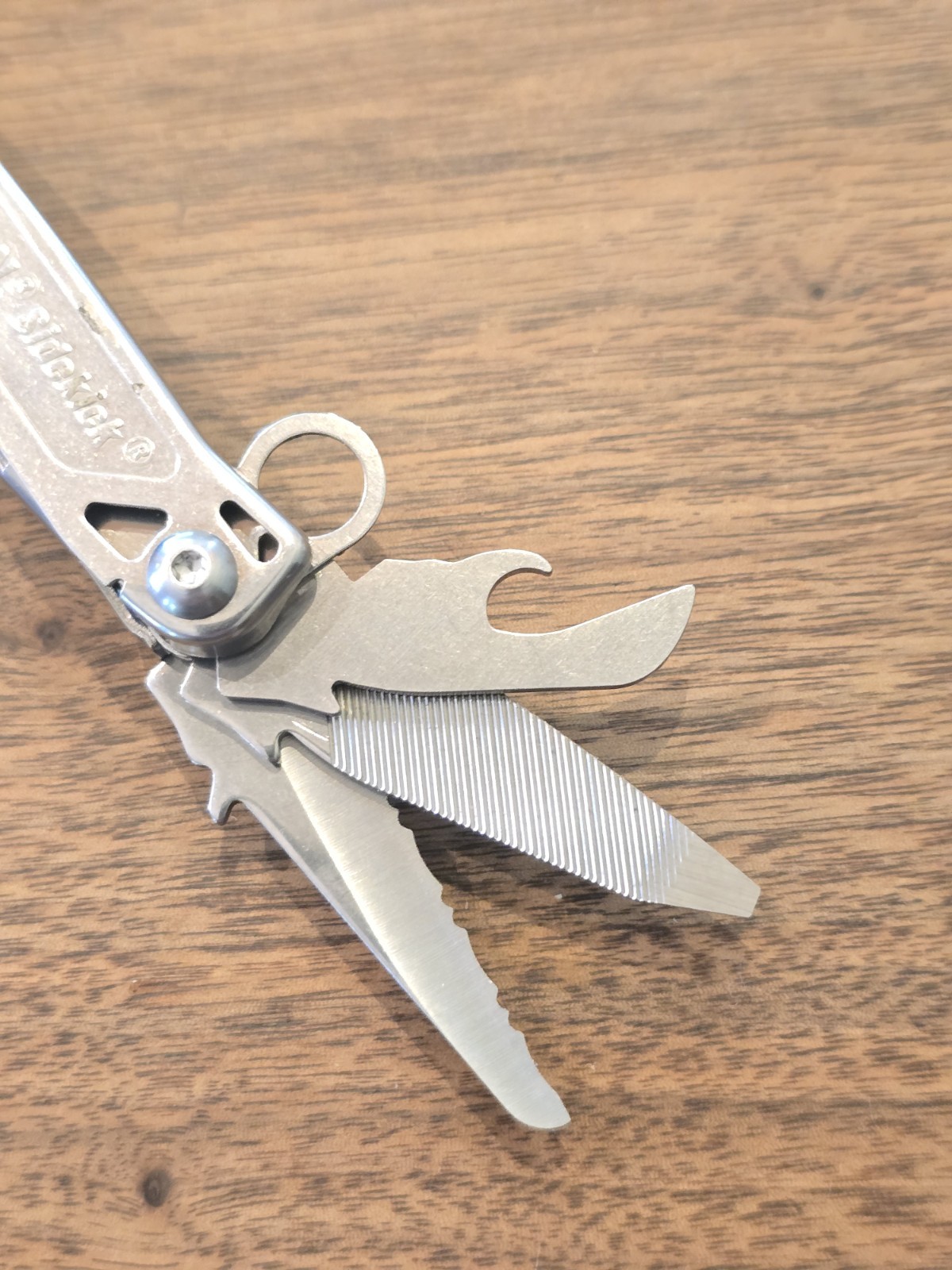 Leatherman Sidekick Multi-Tool, Knife, Pliers, Saw, Stainless With Sheath
