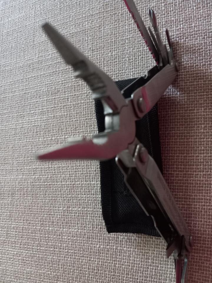 Vintage Multi-pocket tool pliers with Sheath plus 9 tools 15 functions