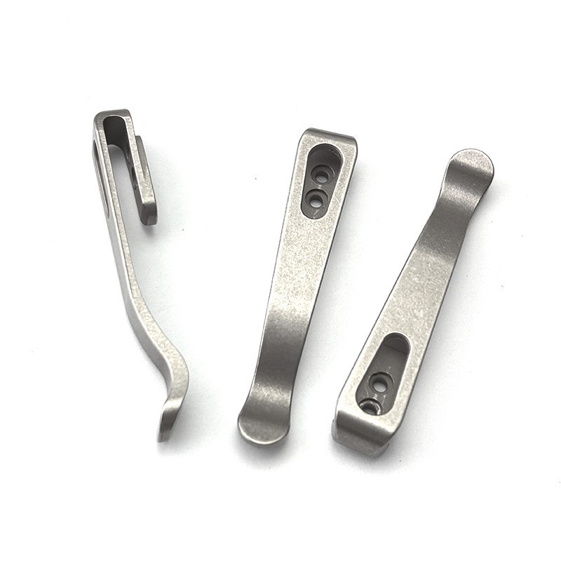 Titanium Pocket Clip for Rick Hinderer XM-18 Knife DIY Replacement Upgrade