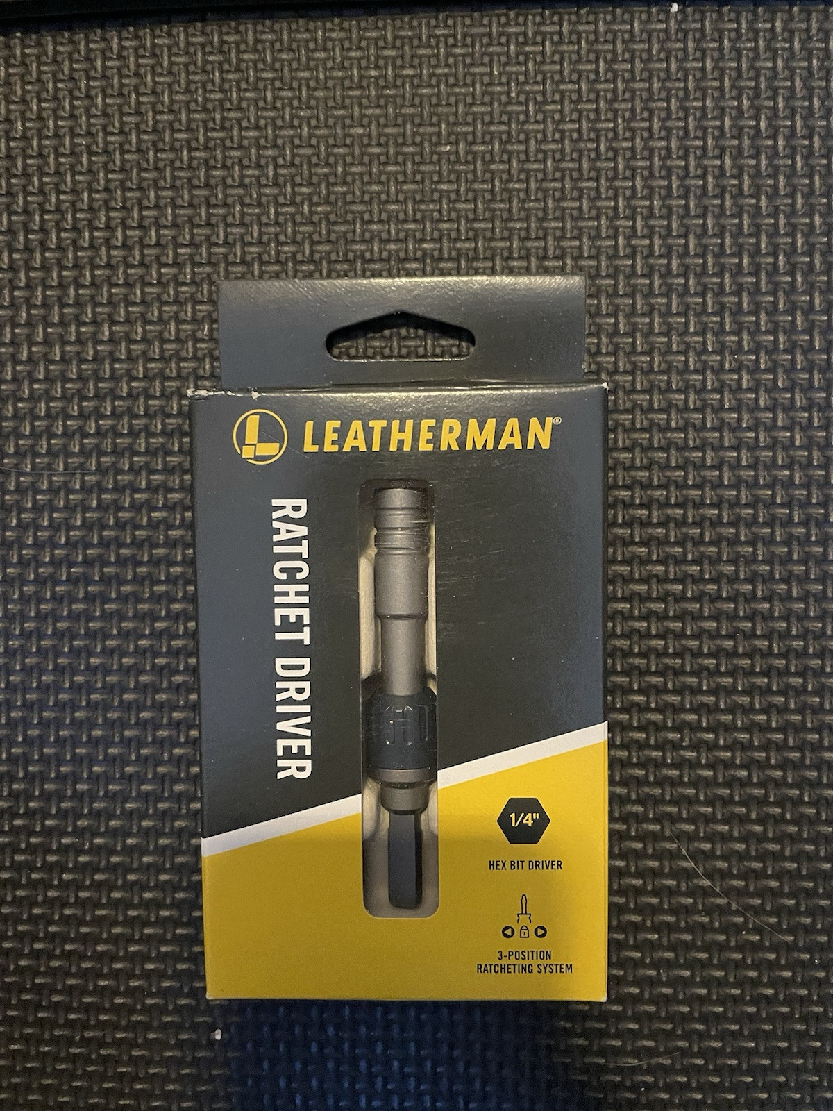Leatherman Ratchet Driver 1/4 Hex Bit Driver Model NIB