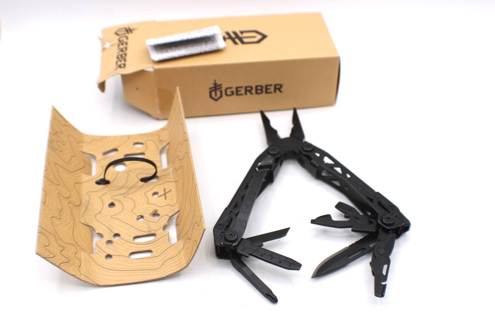 Gerber Suspension NXT Multi-Tool Black Belt Pocket Clip NEW in Box No Sheath