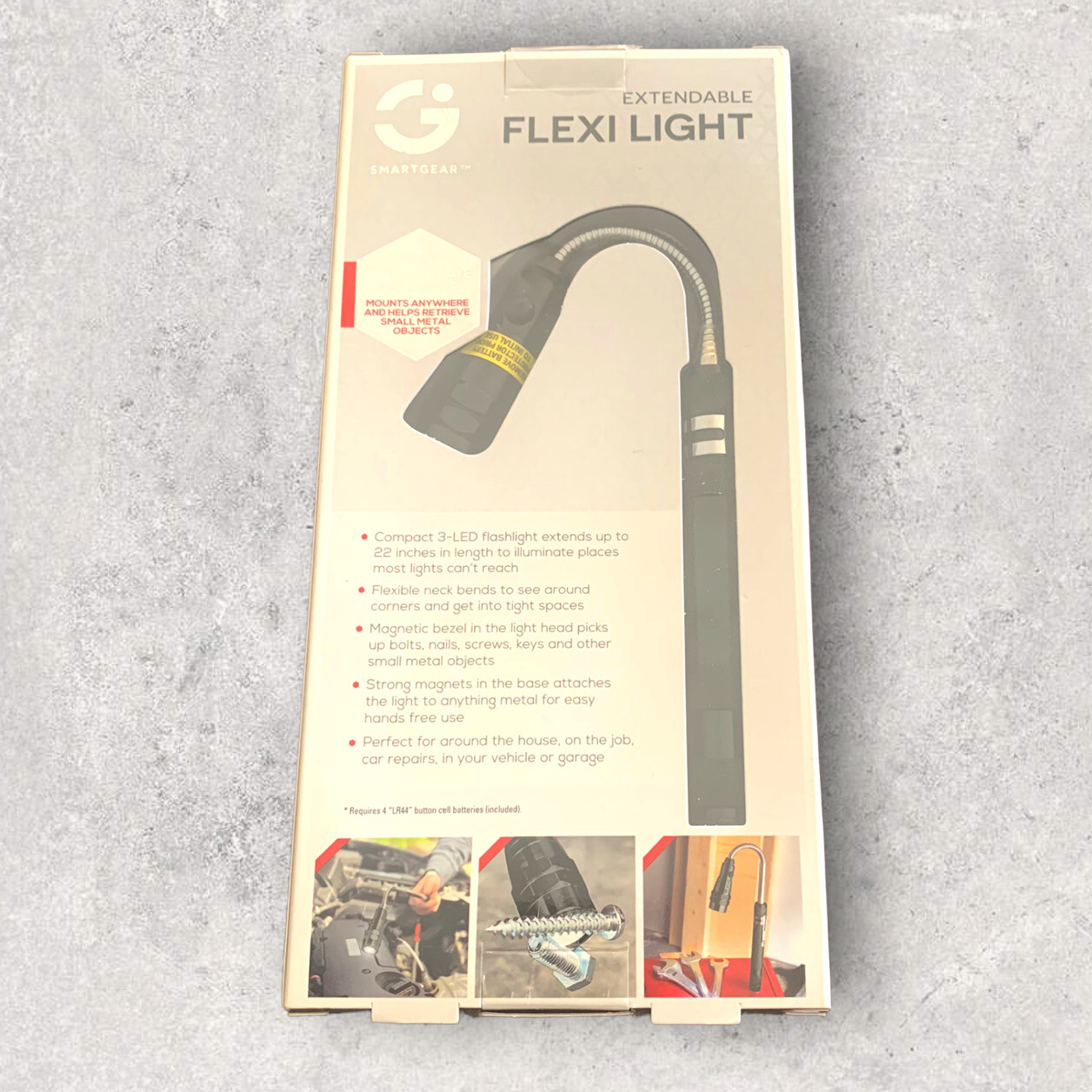 Smart Gear Extendable Flexi Light Compact Flashlight 22 Inches