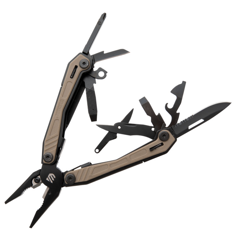 New Blackhawk EDC Multi-Tool Tan Pliers Knife Screwdrivers Scissor BHMT01TN