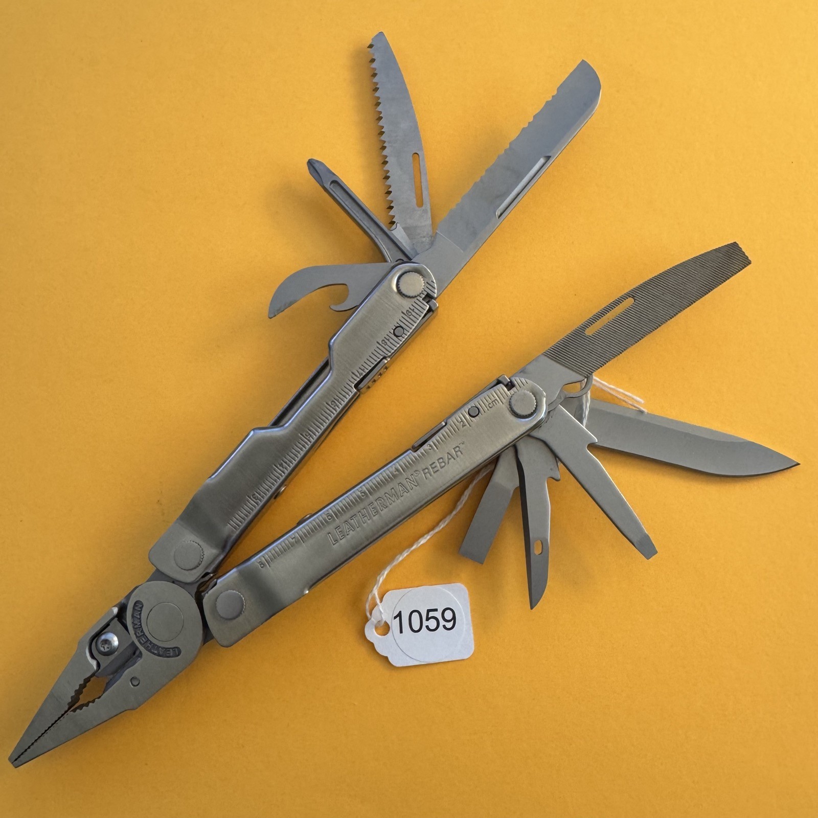 Leatherman Rebar Plier Multi-Tool Pocket Knife Nylon Sheath Stainless EDC #1059